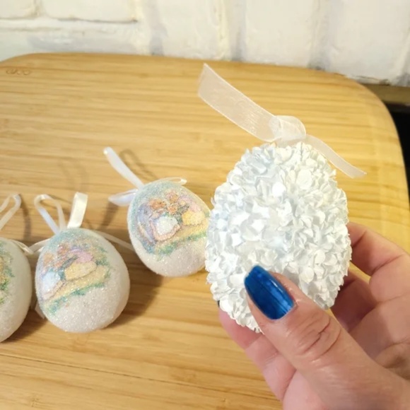 Sugared Easter Egg Ornanents - Picture 3 of 9